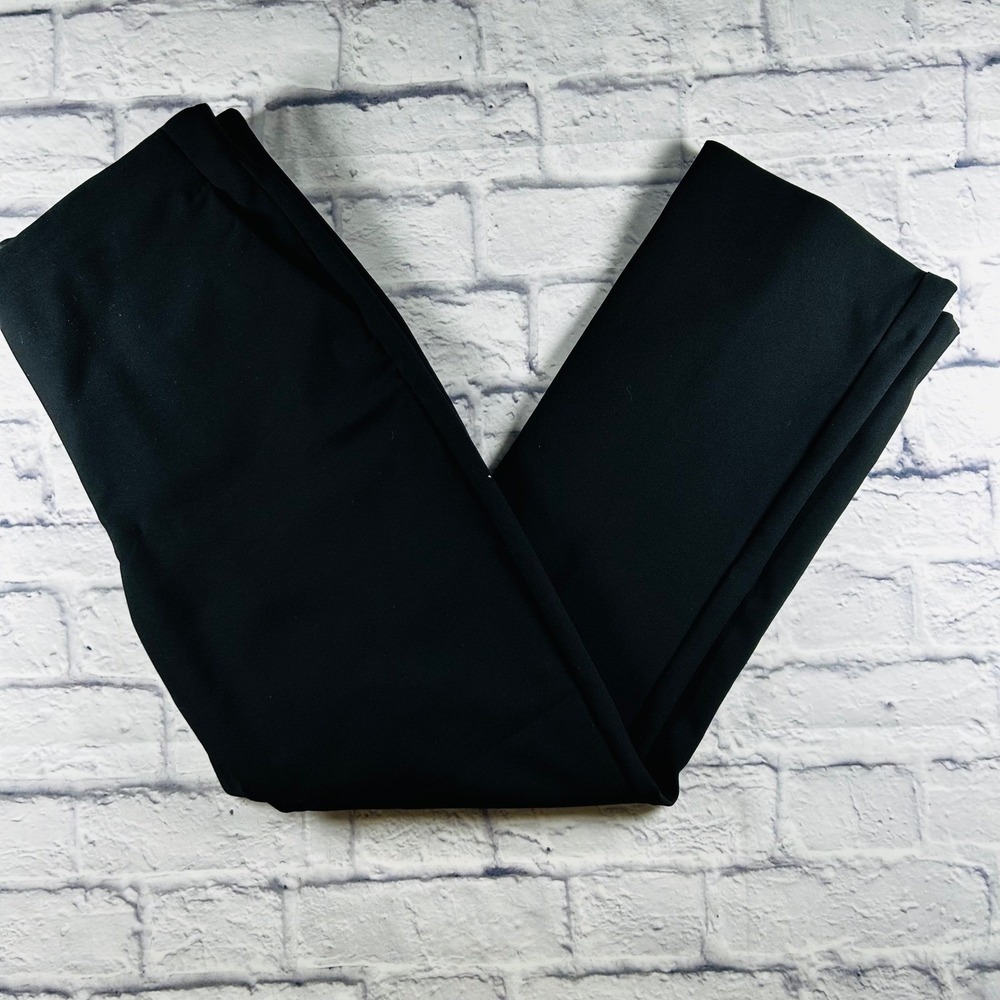 Express Super Soft Twill Black Bootcut High Rise Pants Women Size M Professional